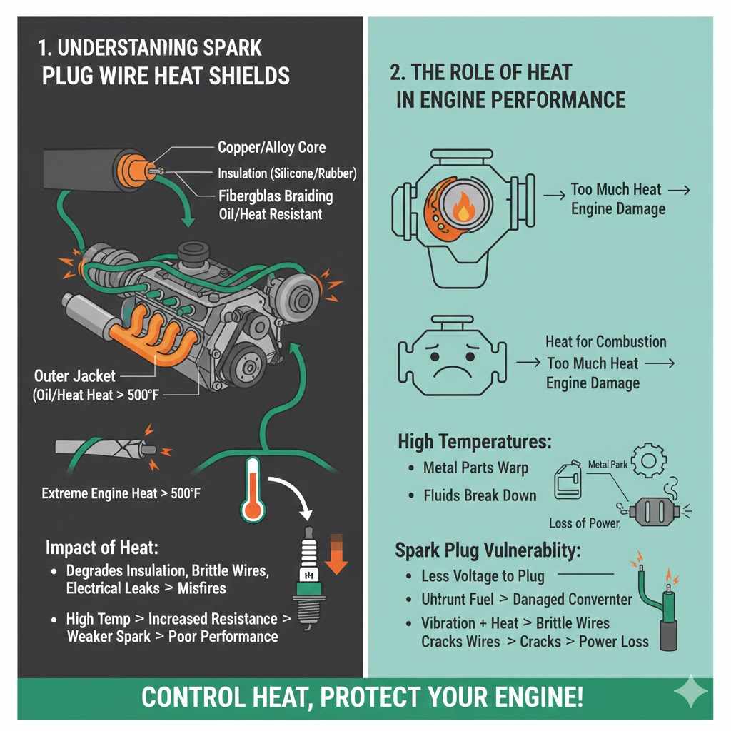 Understanding Spark Plug Wire Heat Shields

