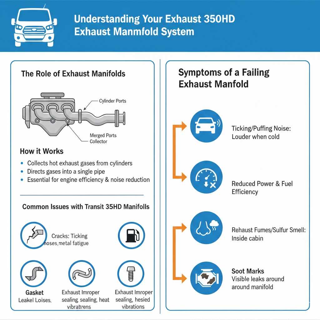 Understanding Your Ford Transit 350HD Exhaust Manifold System

