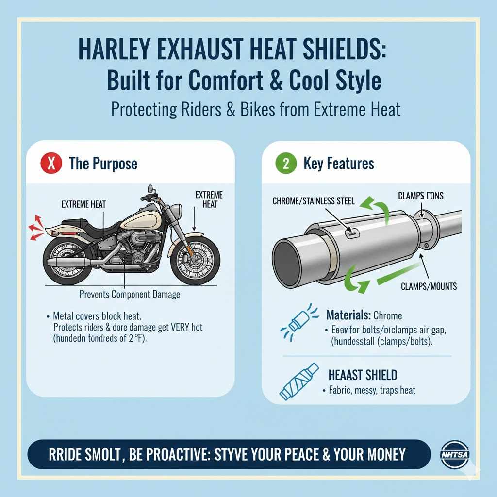 What Are Harley Exhaust Heat Shields


