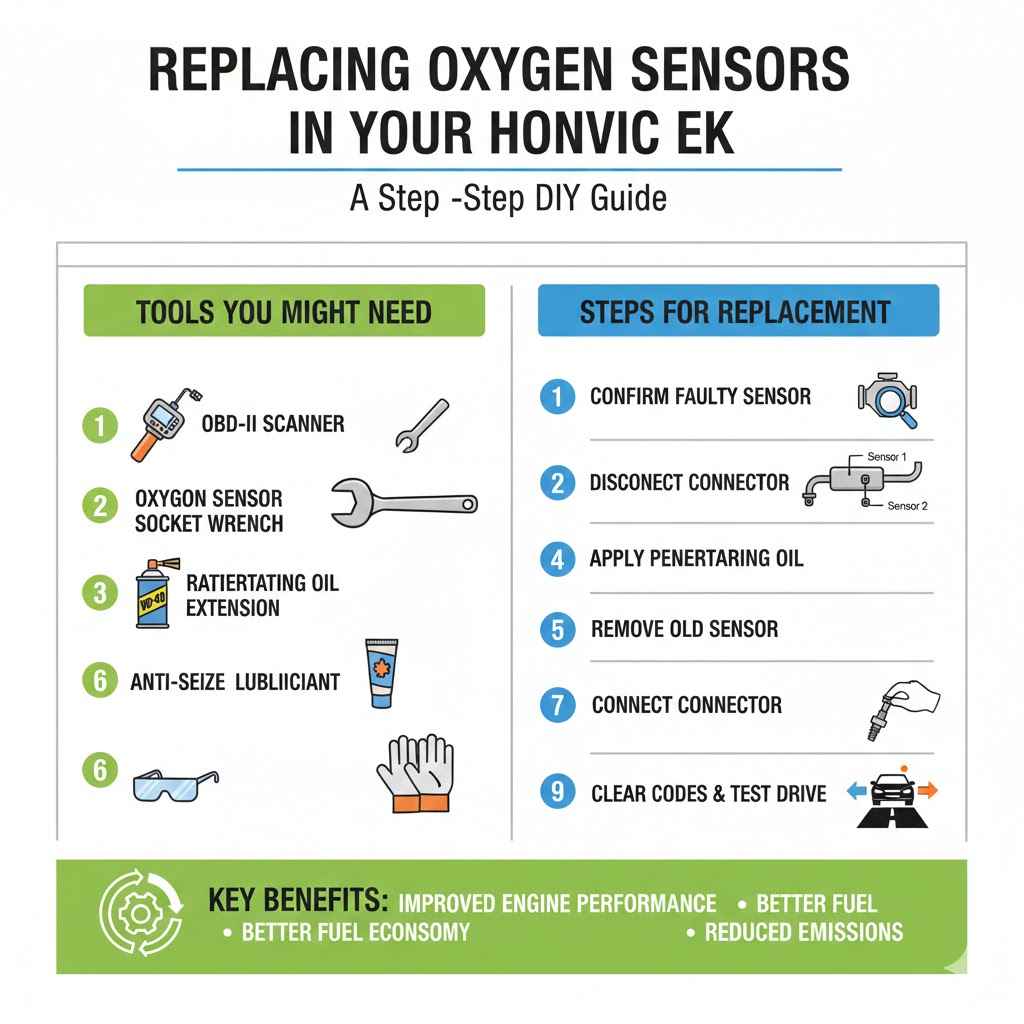 Replacing Oxygen Sensors in Your Honda Civic EK
