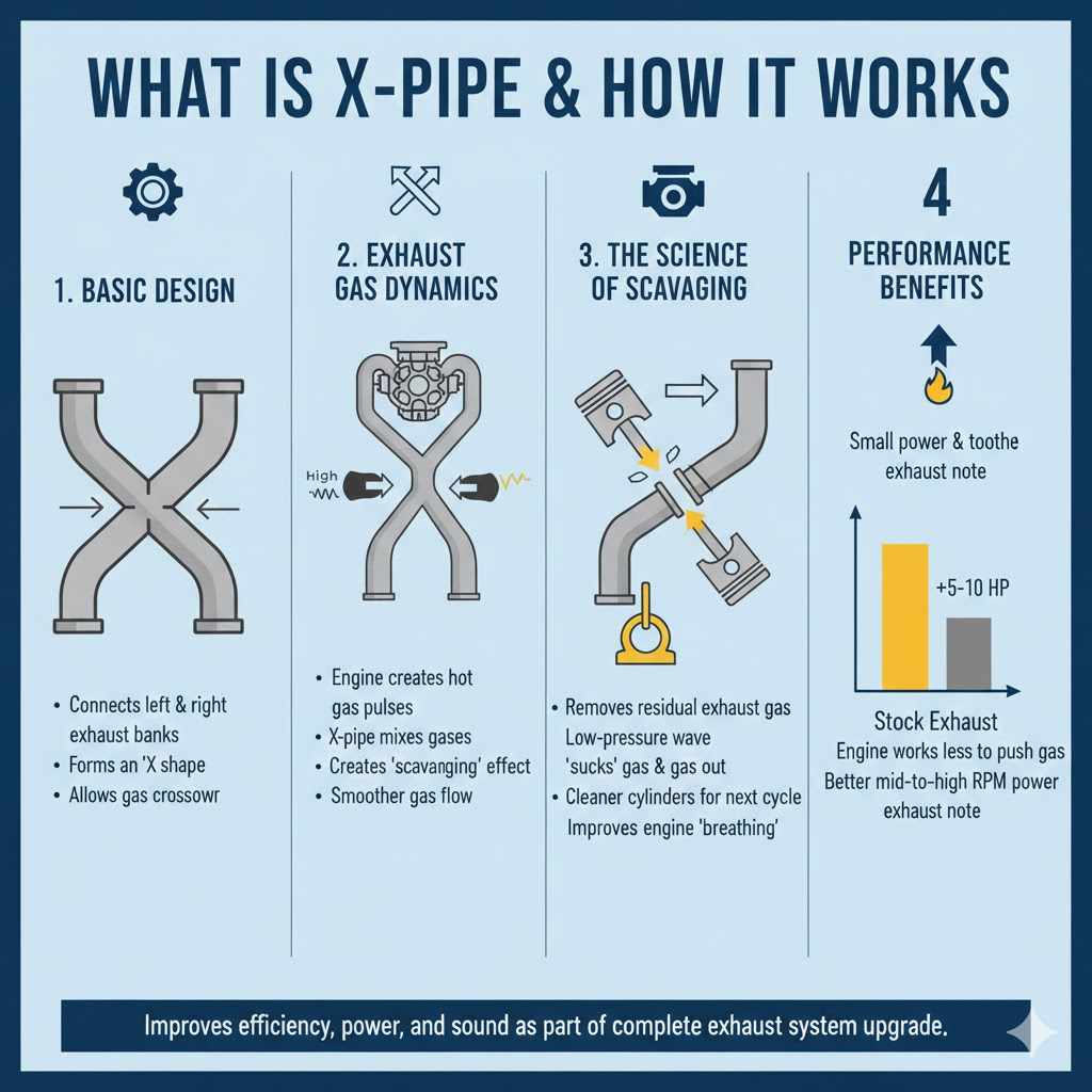 What Is An X Pipe And How Does It Work

