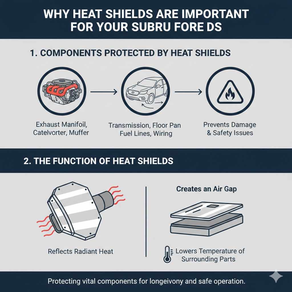 Why Heat Shields Are Important for Your Subaru Forester

