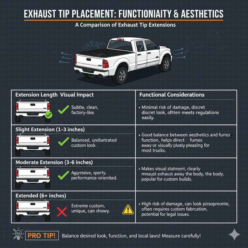 A Comparison of Exhaust Tip Extensions

