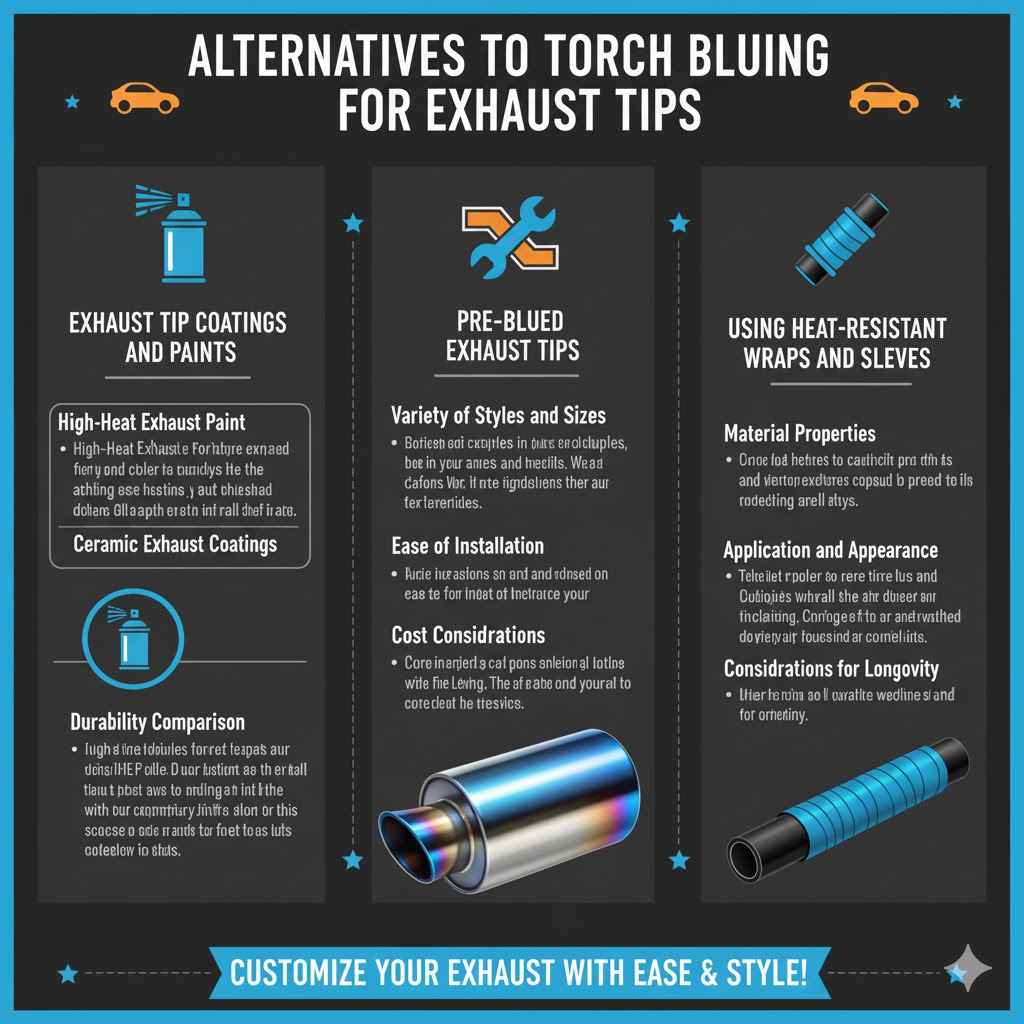 Alternatives to Torch Bluing For Exhaust Tips

