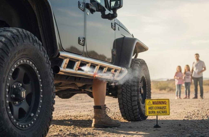 Are Exhaust Bar Side Steps Safe?