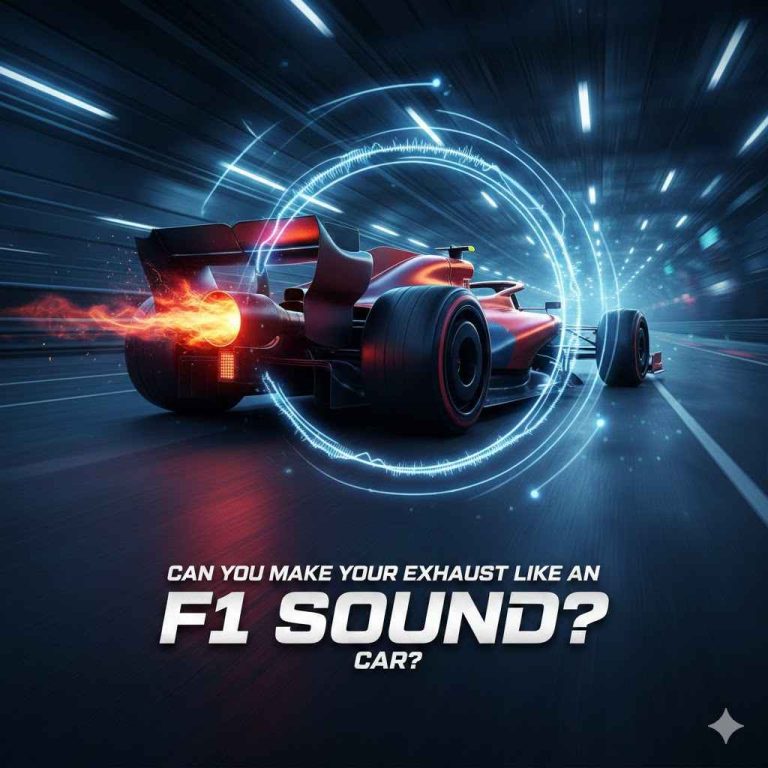 Can You Make Your Exhaust Sound Like an F1 Car