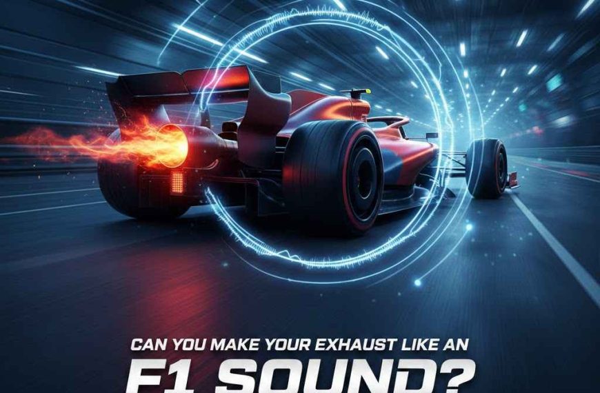 Can You Make Your Exhaust Sound Like an F1 Car