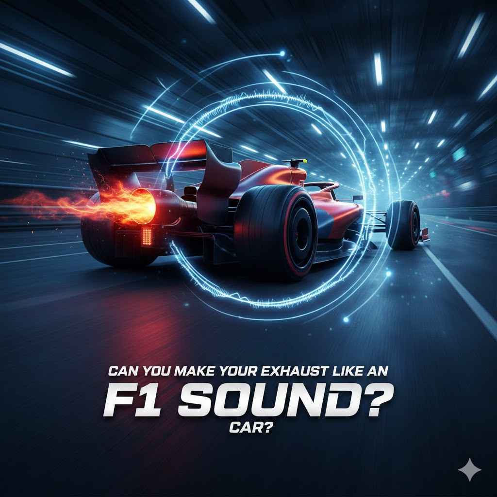 Can You Make Your Exhaust Sound Like an F1 Car