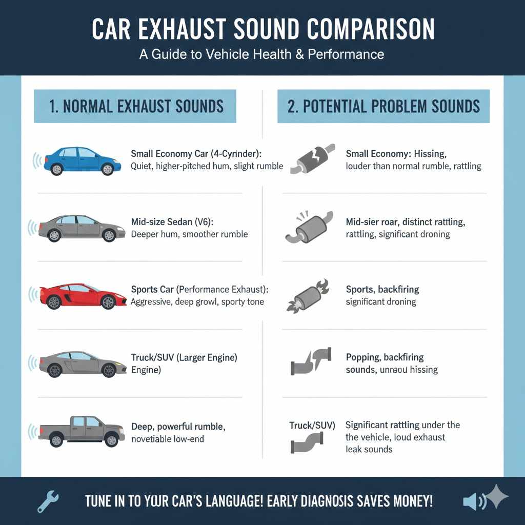 Car Exhaust Sound Comparison

