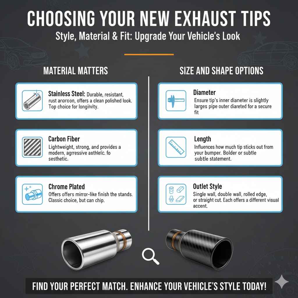 Choosing Your New Exhaust Tips