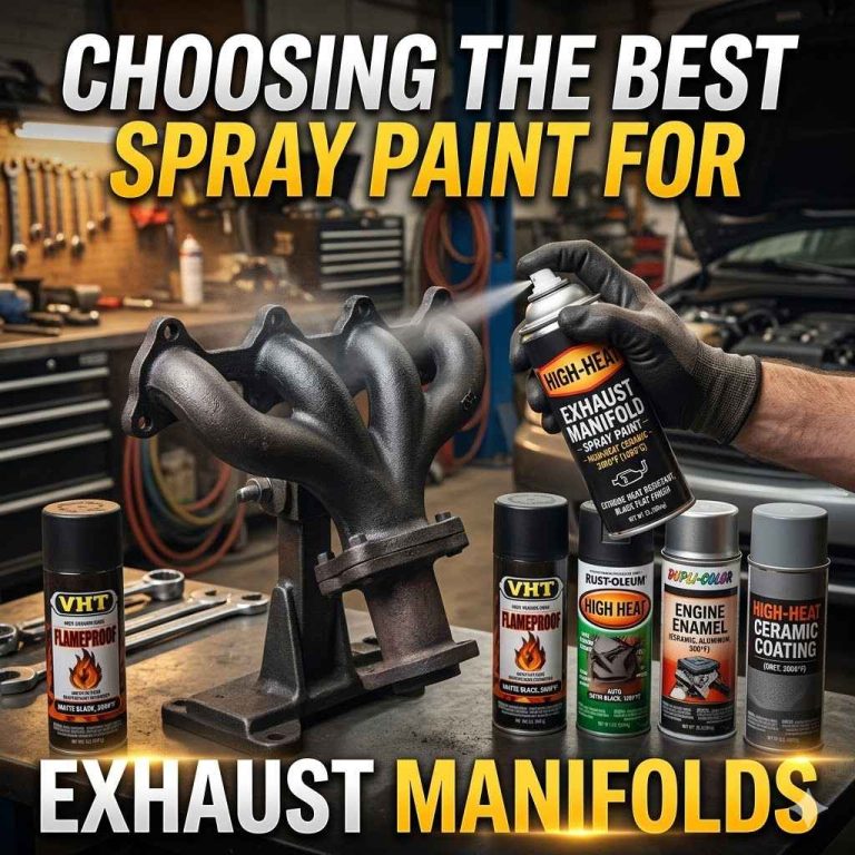 Choosing the Best Spray Paint for Exhaust Manifolds