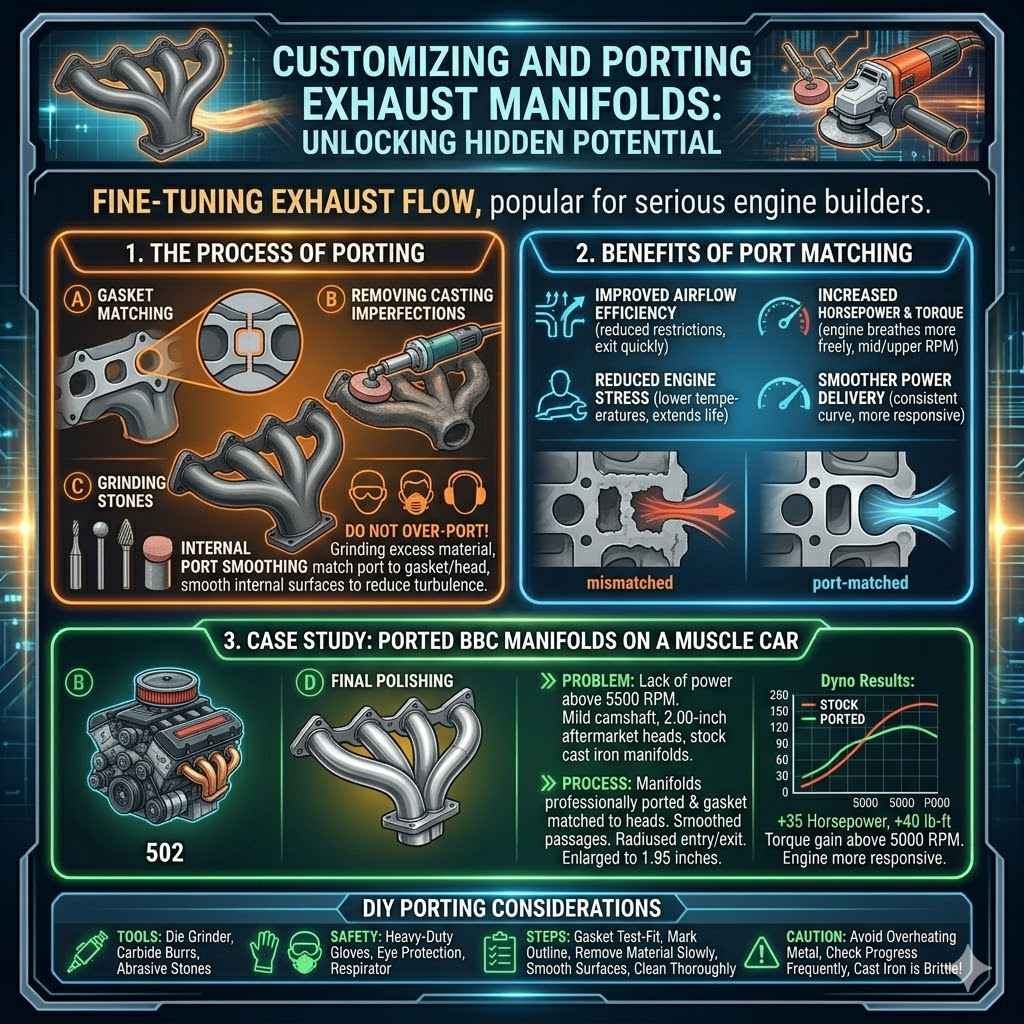 Customizing and Porting Exhaust Manifolds