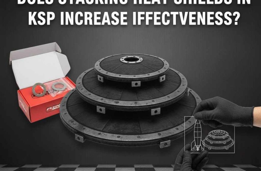 Does Stacking Heat Shields in KSP Increase Effectiveness?