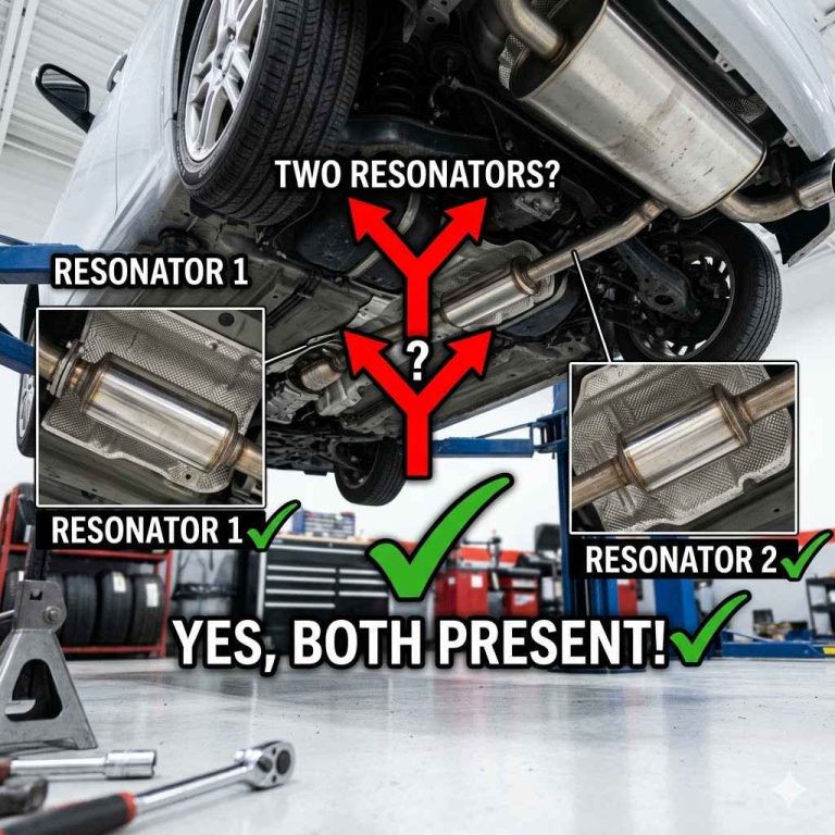 Does a 2009 Scion TC Have Two Resonators