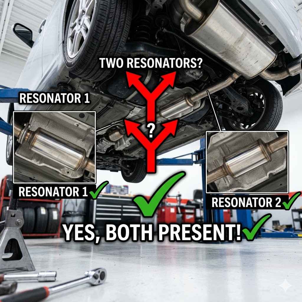 Does a 2009 Scion TC Have Two Resonators