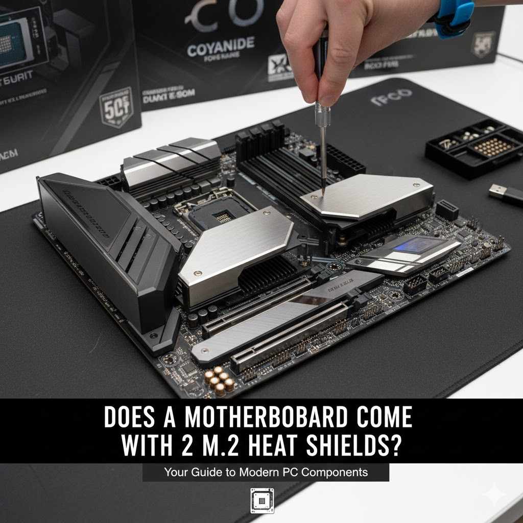 Does a Motherboard Come with 2 M.2 Heat Shields?