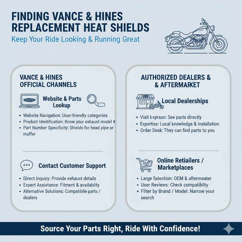 Finding Vance & Hines Replacement Heat Shields