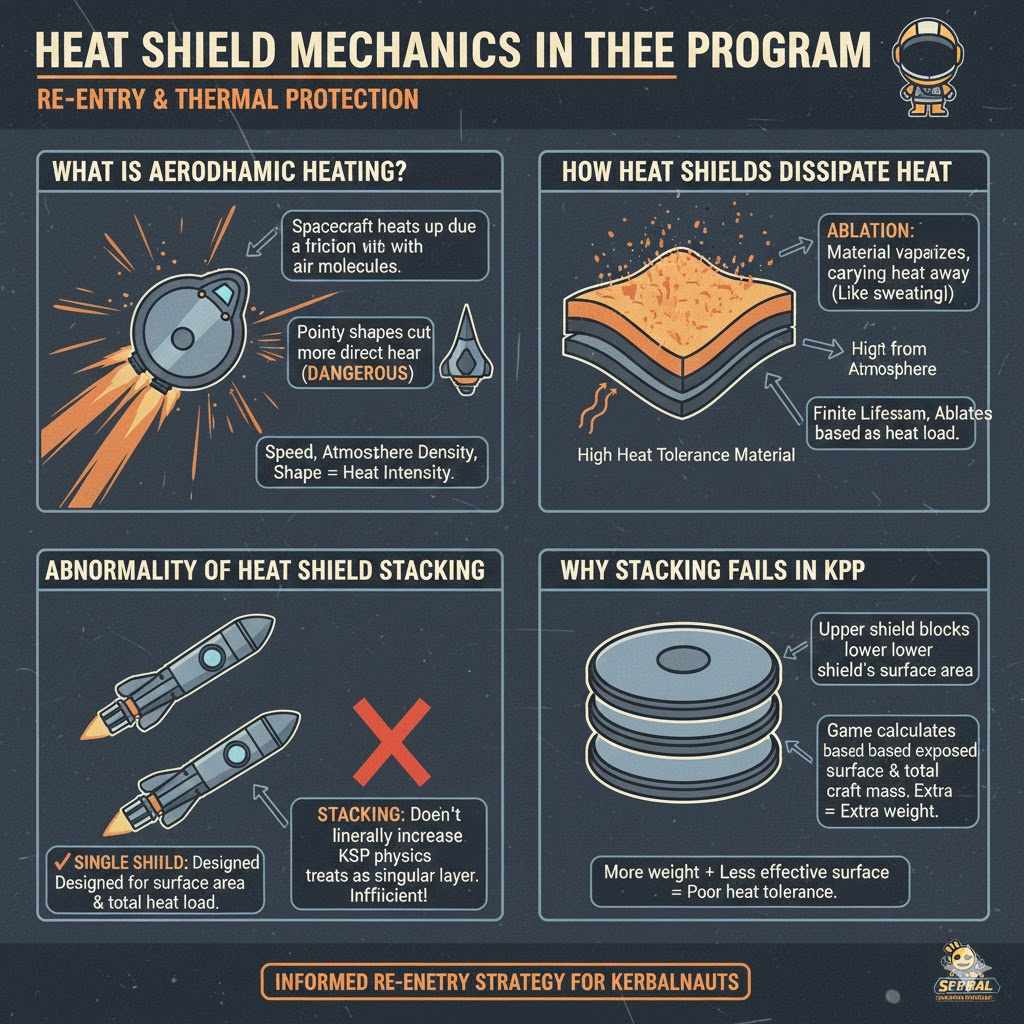 Heat Shield Mechanics In Kerbal Space Program