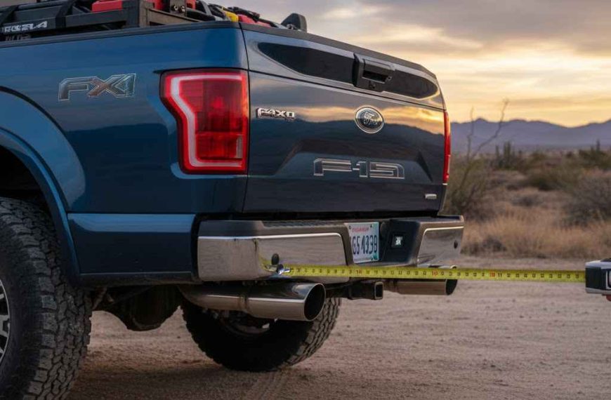 How Far Should Exhaust Tips Stick Out on a Truck
