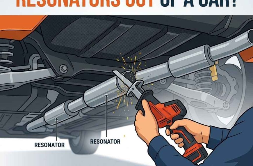 How Hard Is It to Cut Resonators Out of a Car?