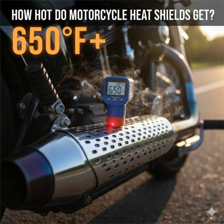 How Hot Do Motorcycle Heat Shields Get