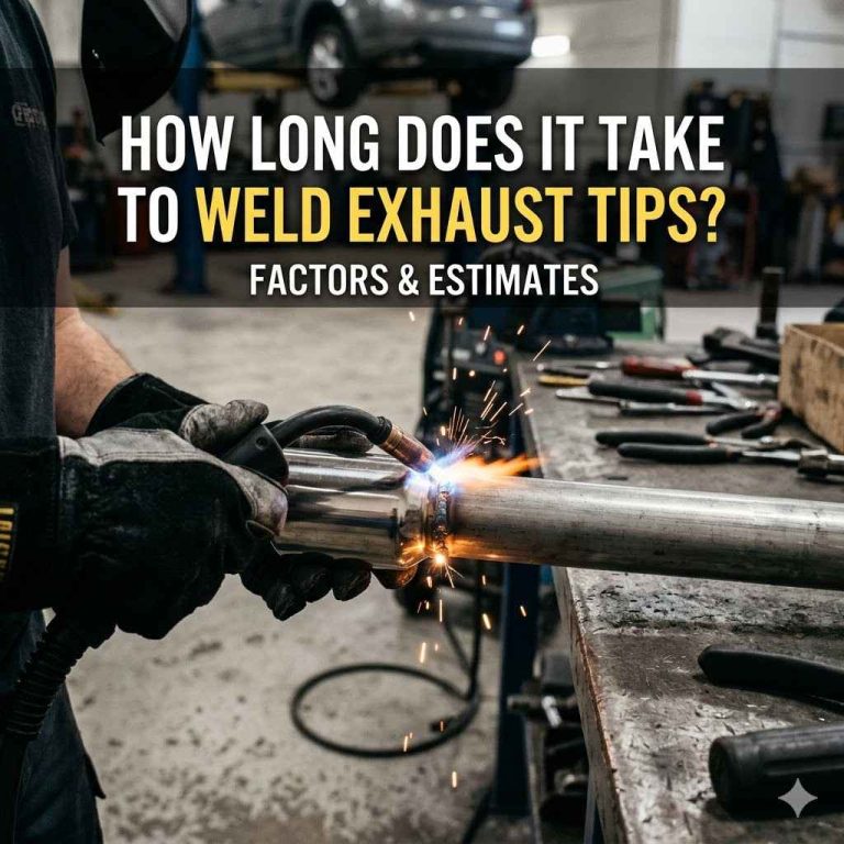 How Long Does It Take to Weld Exhaust Tips