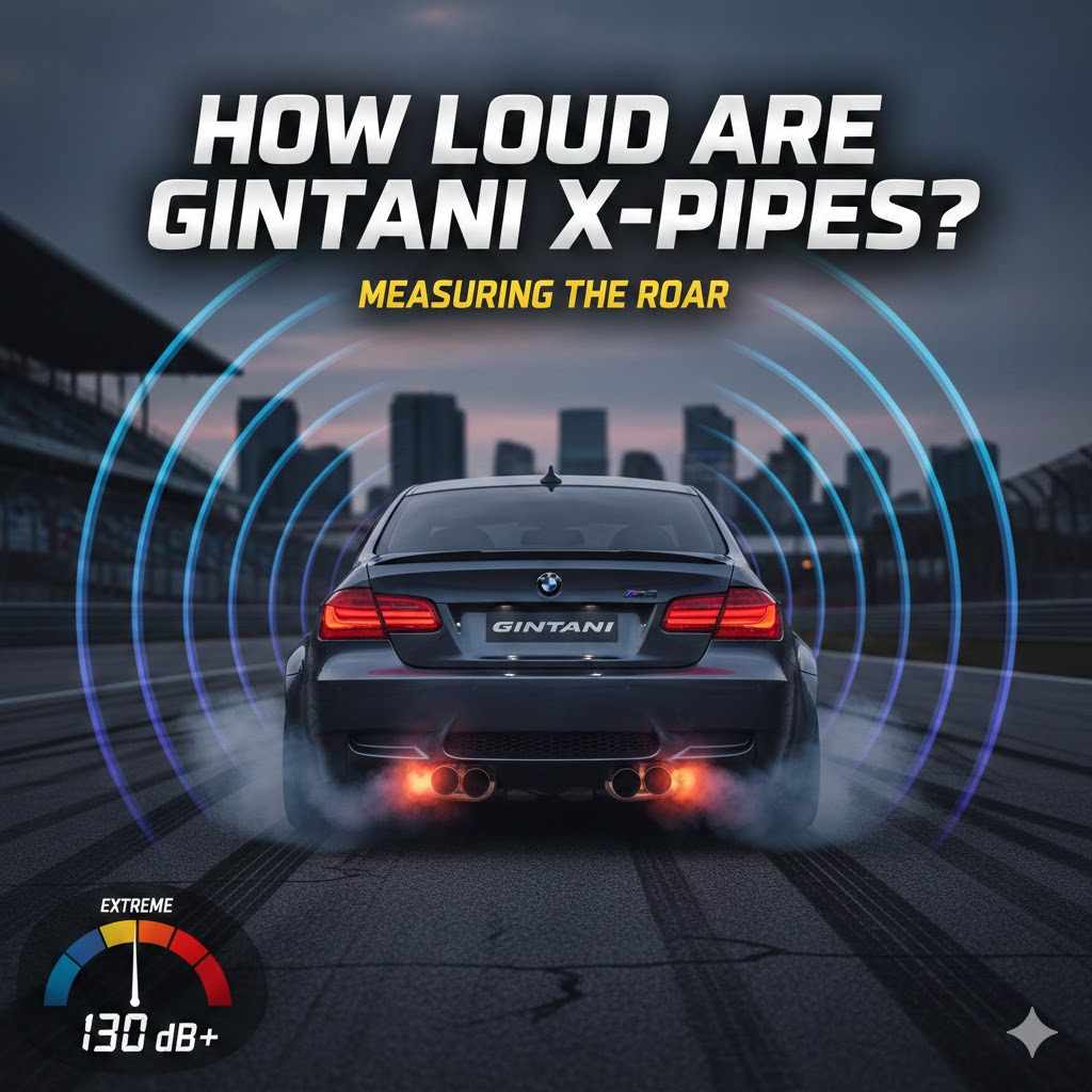 How Loud Are Gintani X-Pipes