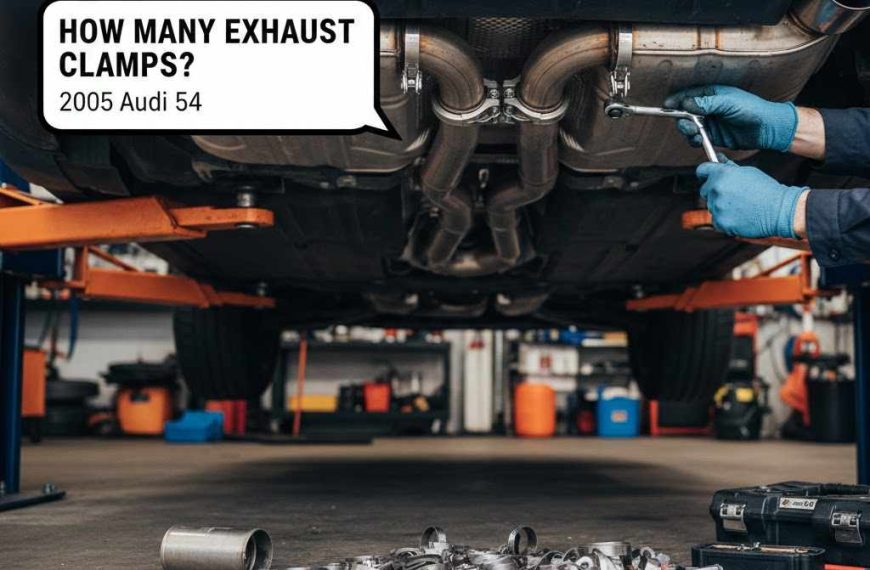 How Many Exhaust Clamps Does a 2005 Audi S4 Need