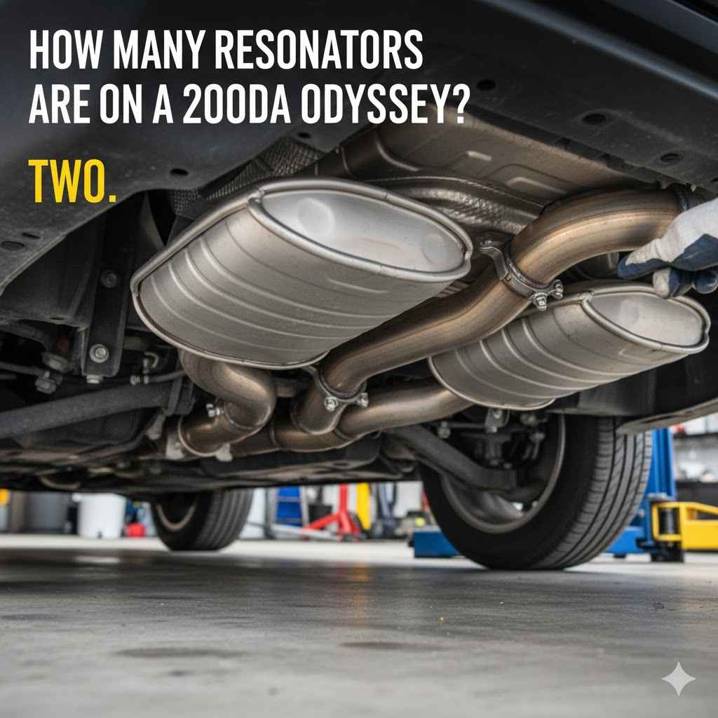 How Many Resonators Are on a 2008 Honda Odyssey
