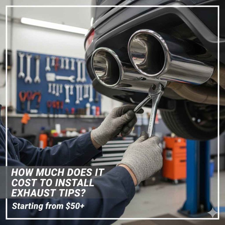 How Much Does It Cost To Install Exhaust Tips?