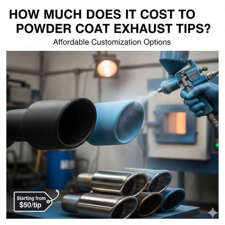 How Much Does It Cost To Powder Coat Exhaust Tips?