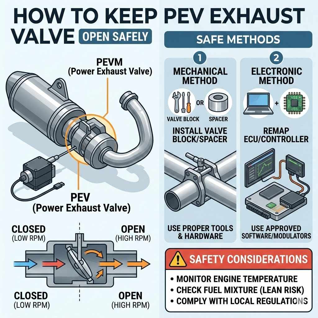 _How To Keep PEV Exhaust Valve Open Safely