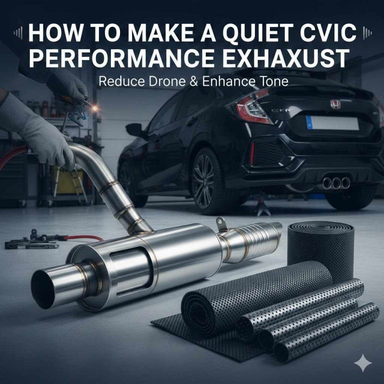 How To Make A Quiet Civic Performance Exhaust