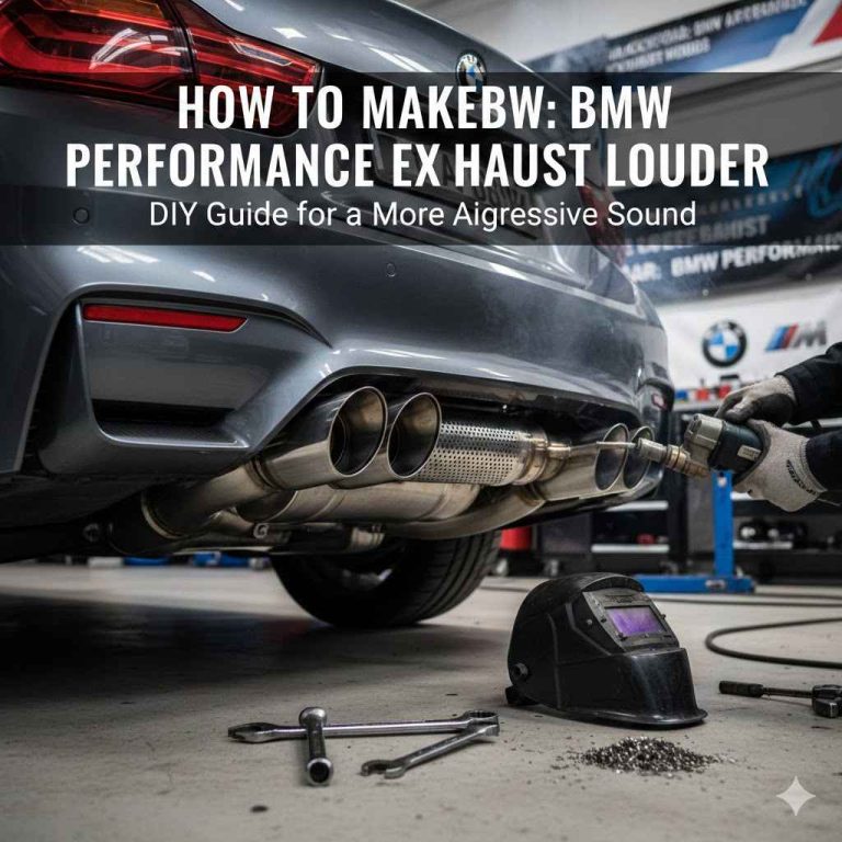 How To Make BMW Performance Exhaust Louder