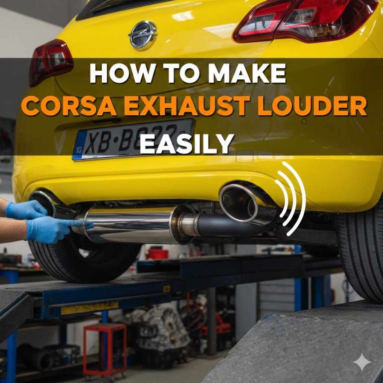 How To Make Corsa Exhaust Louder Easily