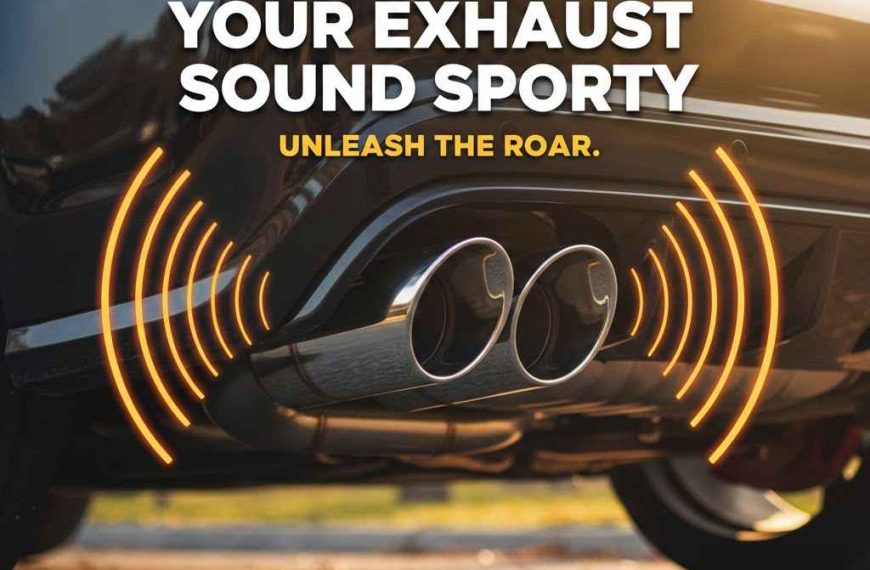 How To Make Your Exhaust Sound Sporty