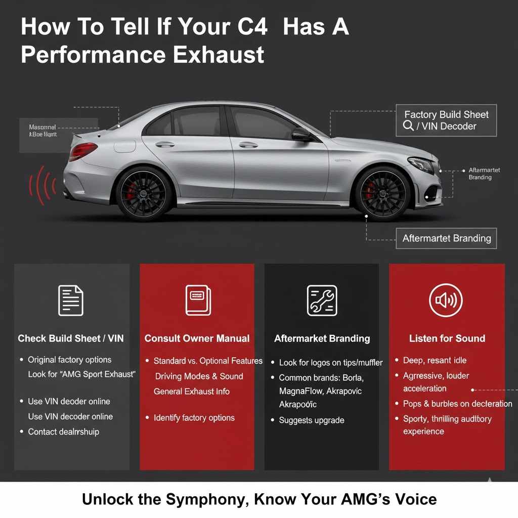How To Tell If C43 Has Performance Exhaust Using Real-World Checks