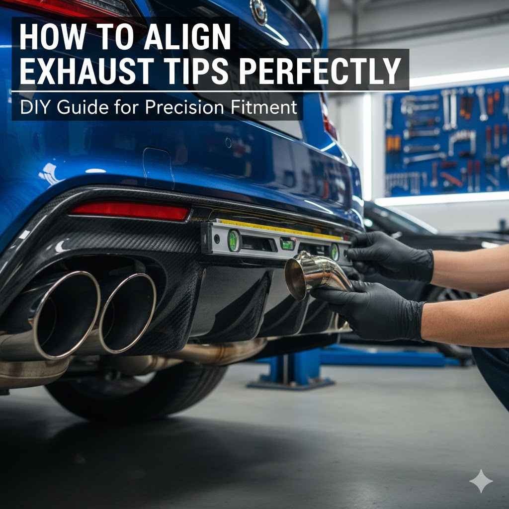 How to Align Exhaust Tips Perfectly