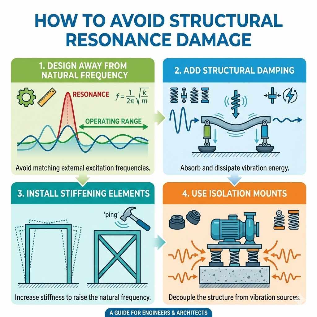 How to Avoid Structural Resonance Damage