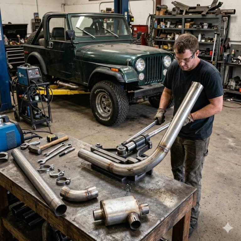 How to Bend Your Own Exhaust for Jeep CJ