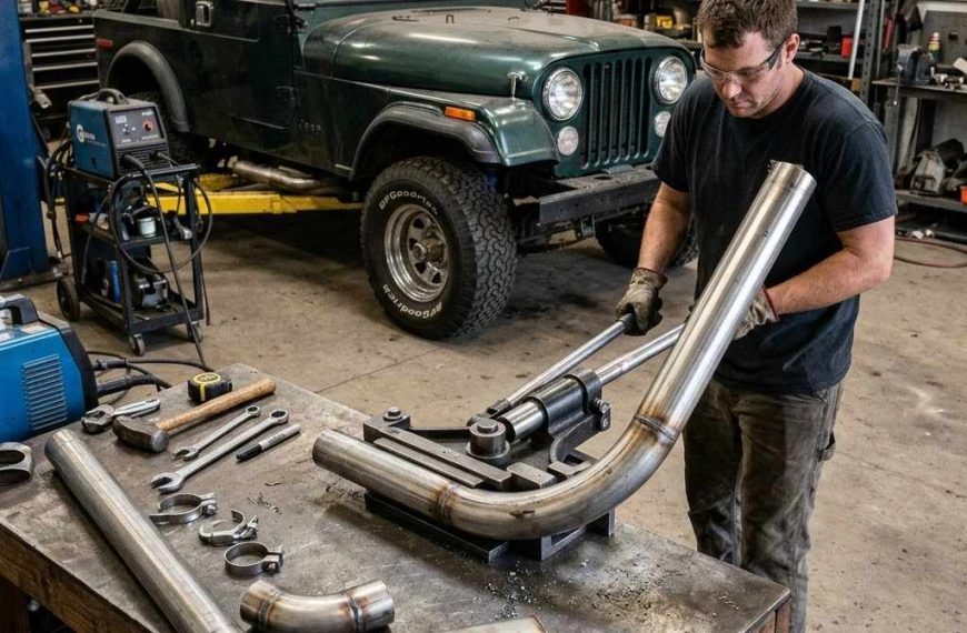 How to Bend Your Own Exhaust for Jeep CJ
