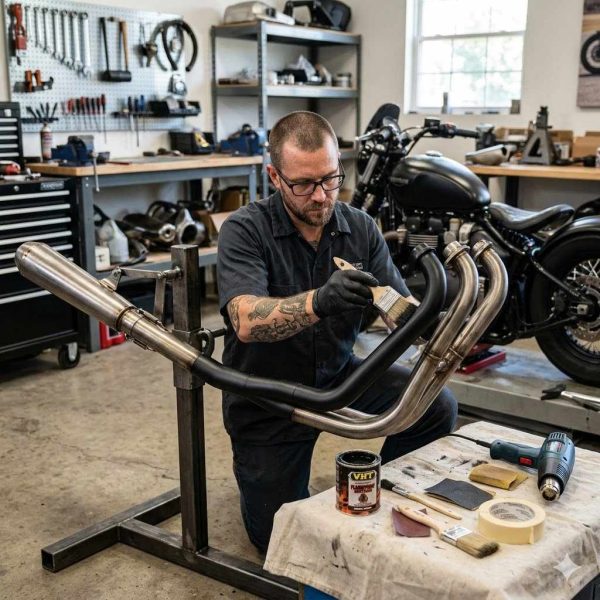 How to Blackout Motorcycle Exhaust the Right Way