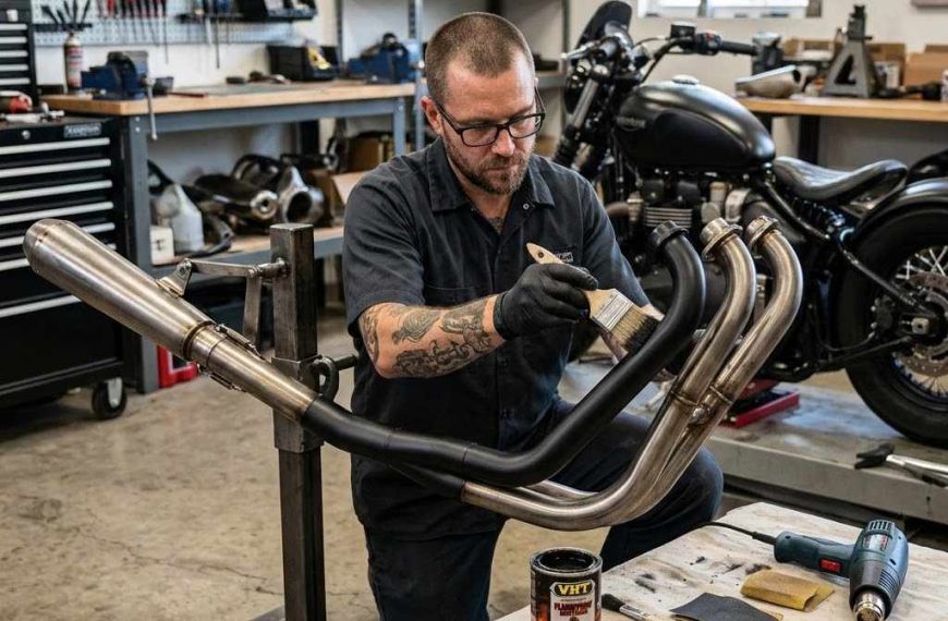 How to Blackout Motorcycle Exhaust the Right Way