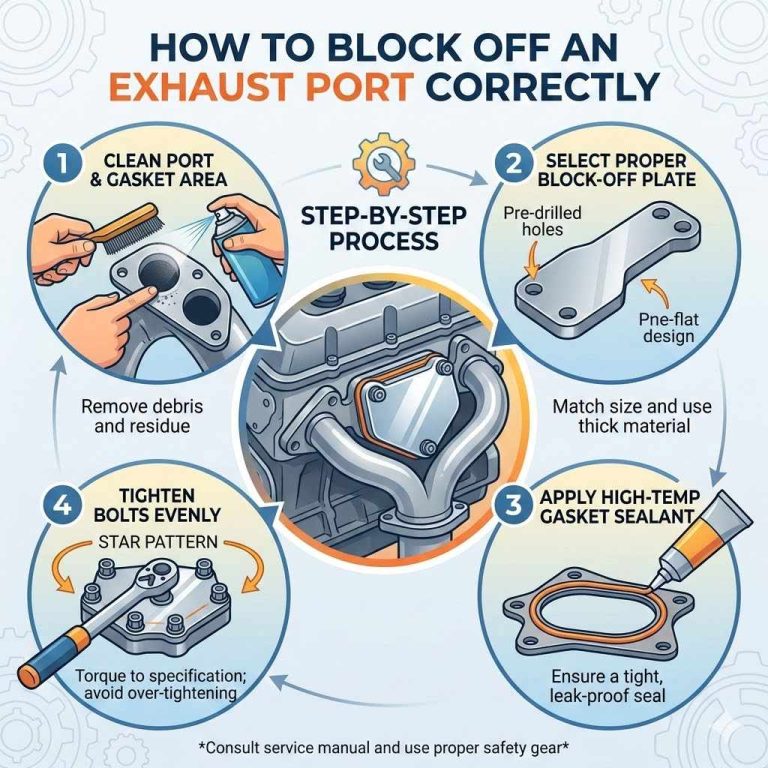How to Block Off an Exhaust Port Correctly