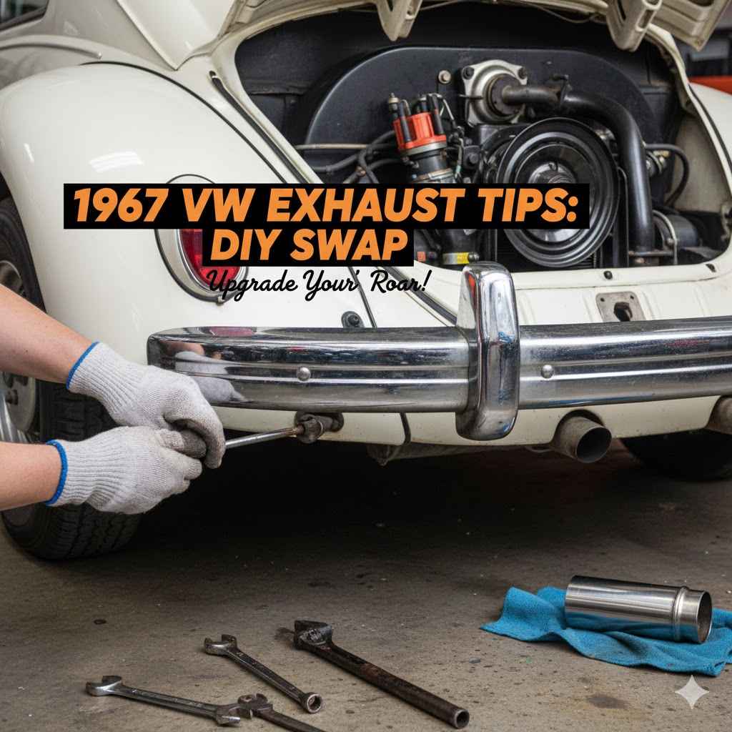 How to Change 1967 VW Exhaust Tips