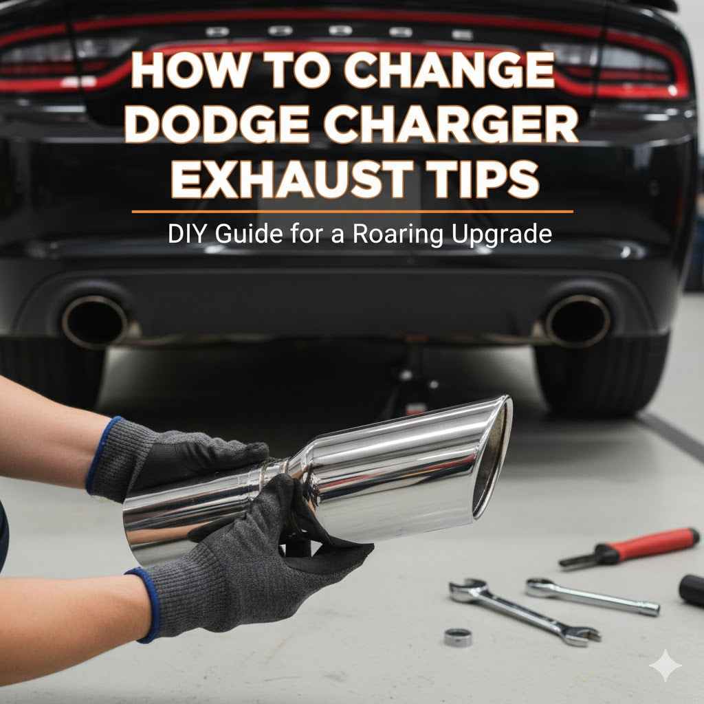 How to Change Dodge Charger Exhaust Tips