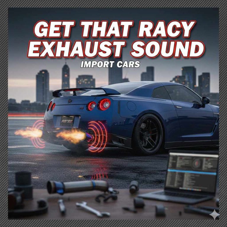 How to Get a Racy Exhaust Sound for Import Cars