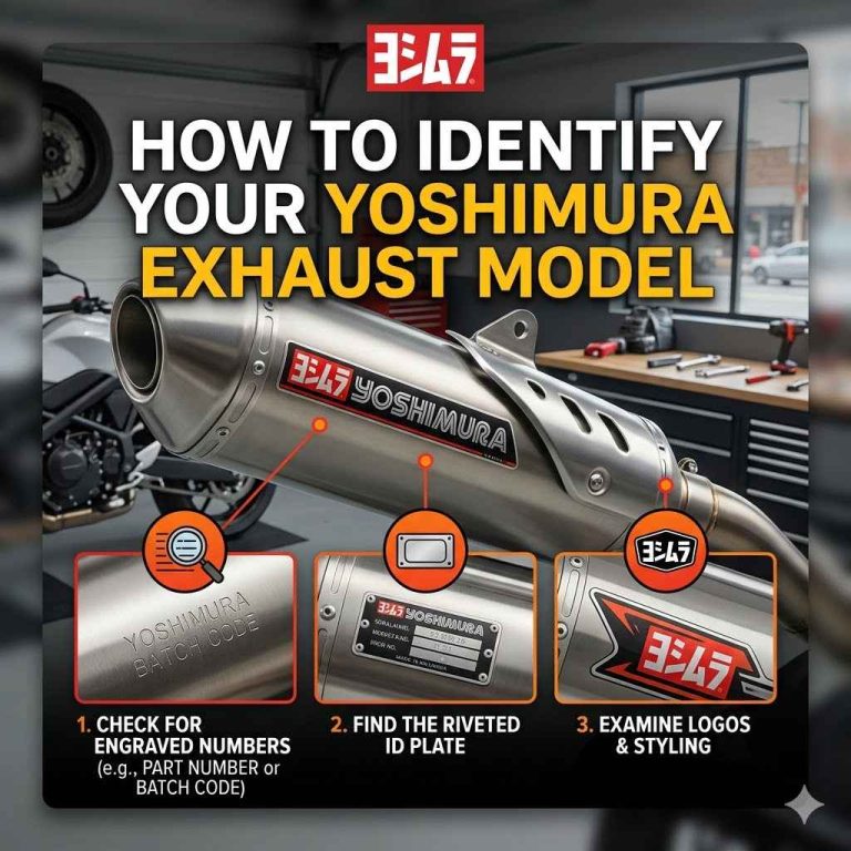 How to Identify Your Yoshimura Exhaust Model