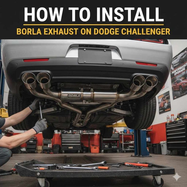 How to Install Borla Exhaust on Dodge Challenger