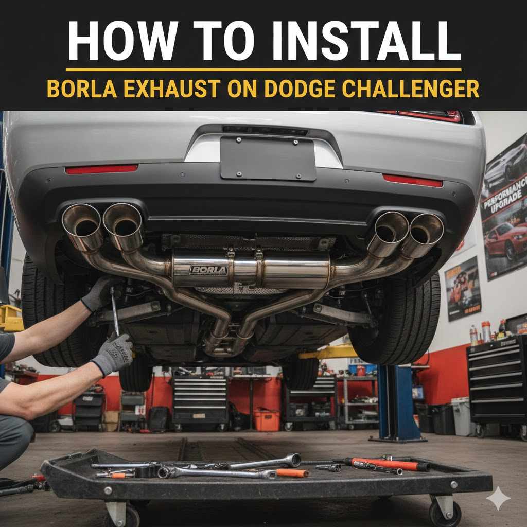 How to Install Borla Exhaust on Dodge Challenger